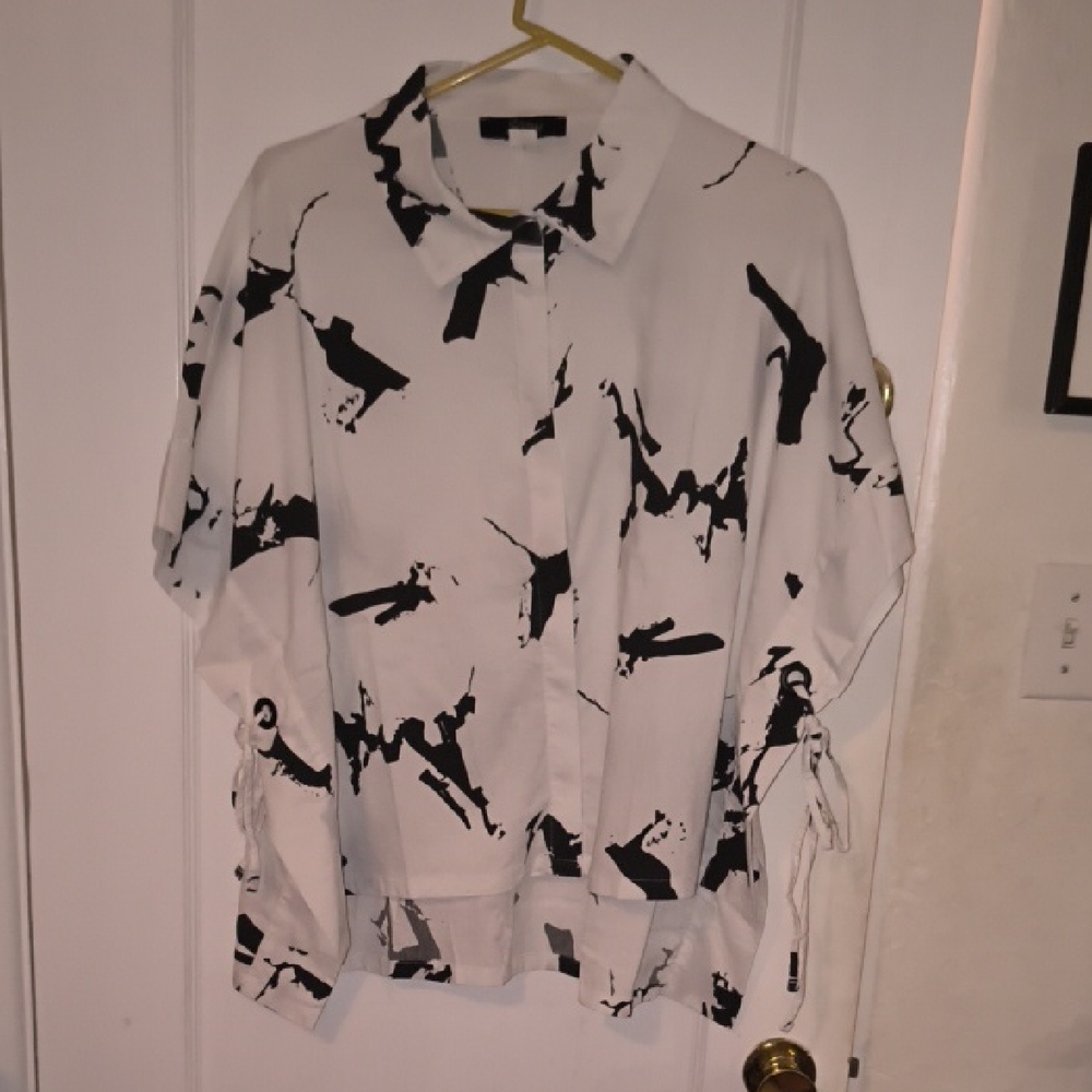 Ever Sassy | Monochrome Abstract Women's Crop Top